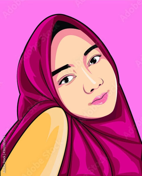Obraz muslim vektor
