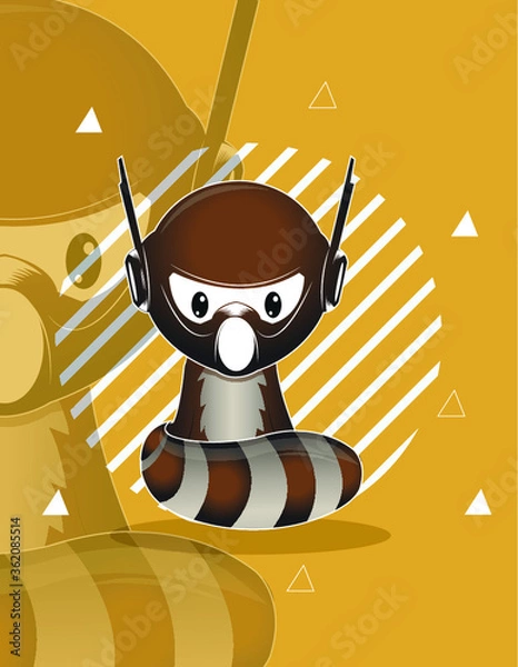 Obraz abstract vector background