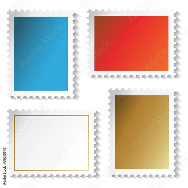Obraz Vector stamp stickers