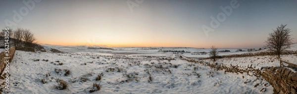 Obraz Snowy Northumberland