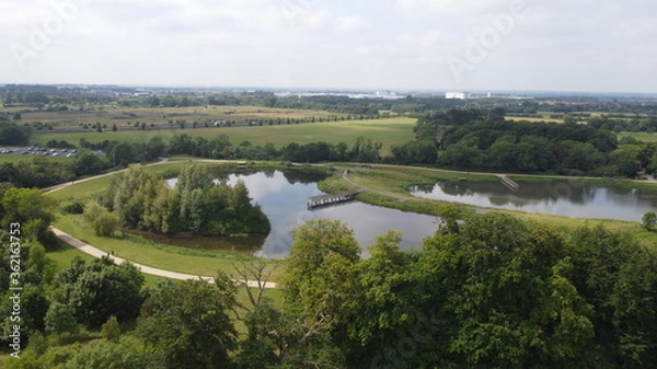 Obraz landscape with river