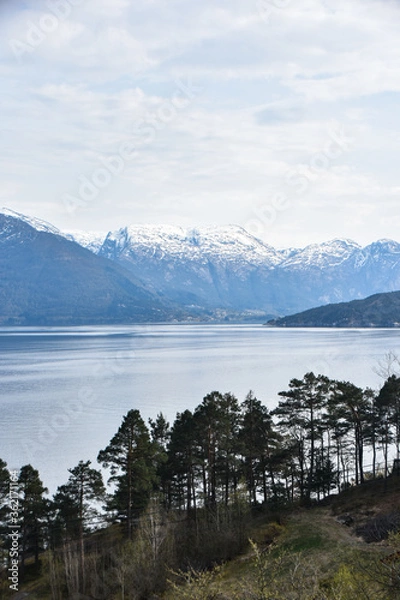 Obraz Somewhere in the depths of Norway