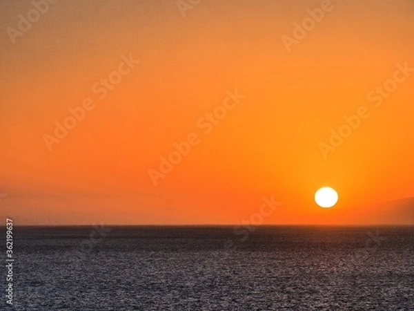 Obraz sunset over the sea