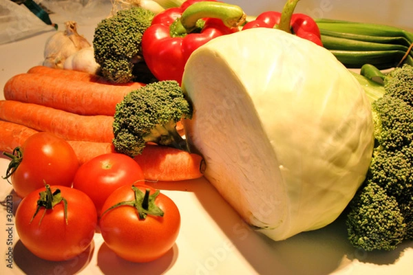 Obraz obst und gemuese