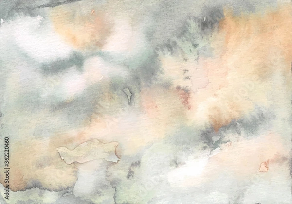 Obraz Watercolor abstract painting texture background