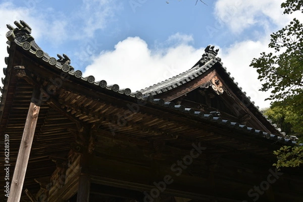 Fototapeta 日本の岡山県備前市で見つけた古くて美しい建物