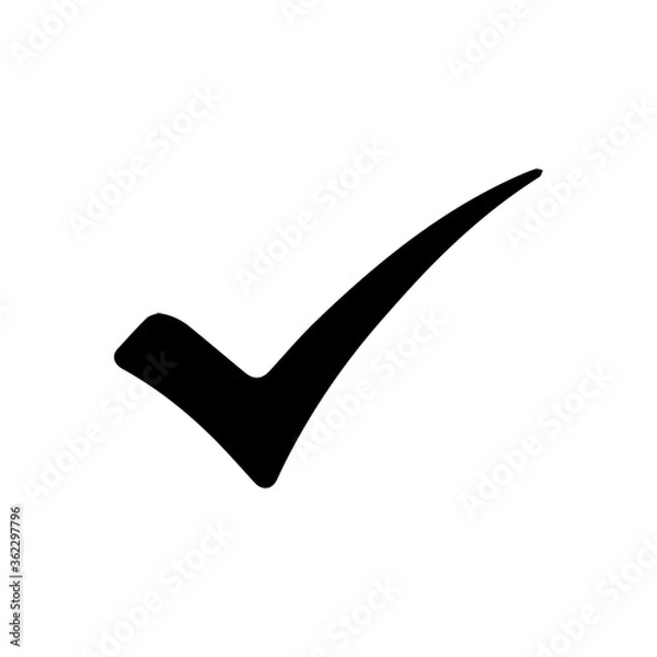 Obraz Check Mark Icon Vector