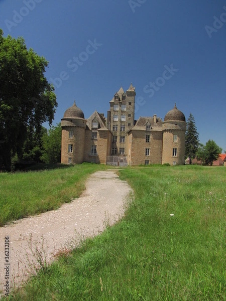 Fototapeta Château d’Aynac ; Limousin ; Quercy ; Périgord