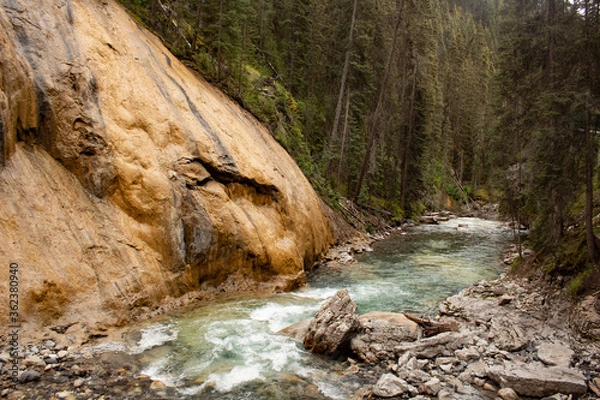 Obraz Valley water stream