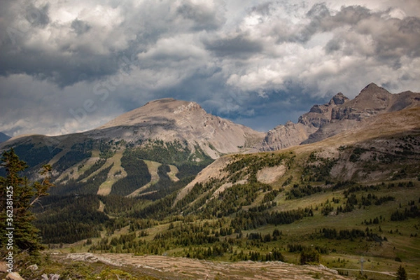 Obraz Ski resort in the summer