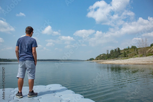 Obraz Gazing into the horizon