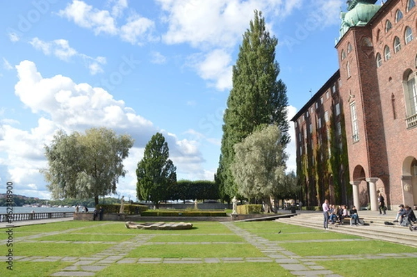 Obraz castle in the park