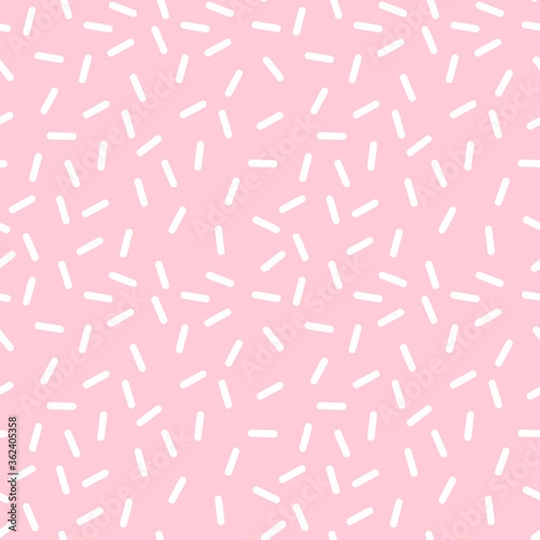 Fototapeta Seamless pattern with 
pastry topping. Vector Illustration.