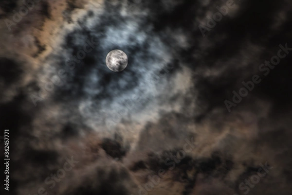 Obraz full moon in the night