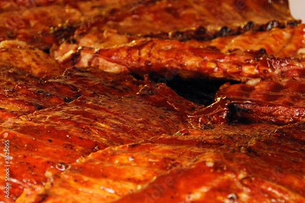 Obraz Barbecued ribs