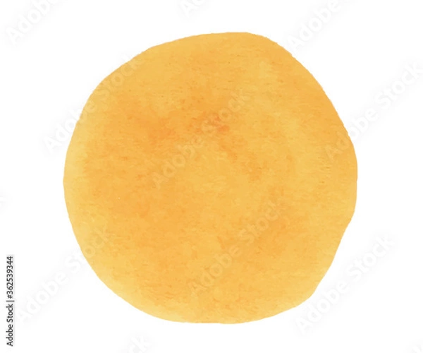 Fototapeta 水彩の背景／丸／ブラシ／素材