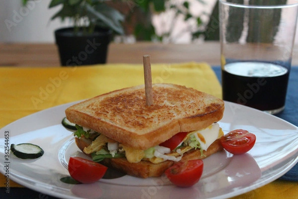 Obraz Sándwich Vegetal 4 