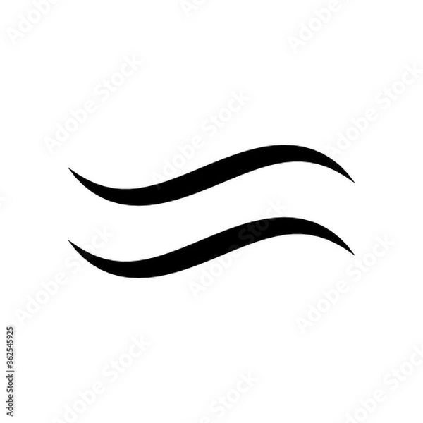 Obraz Water wave icon