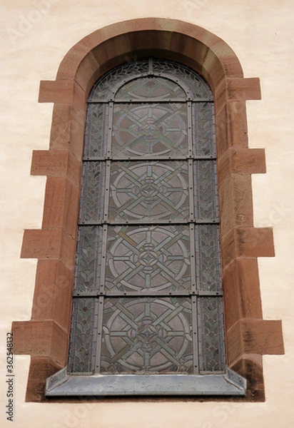 Obraz Kirchenfenster verschlossen