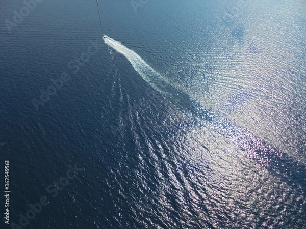 Fototapeta Budva, Montenegro. Birdseye view