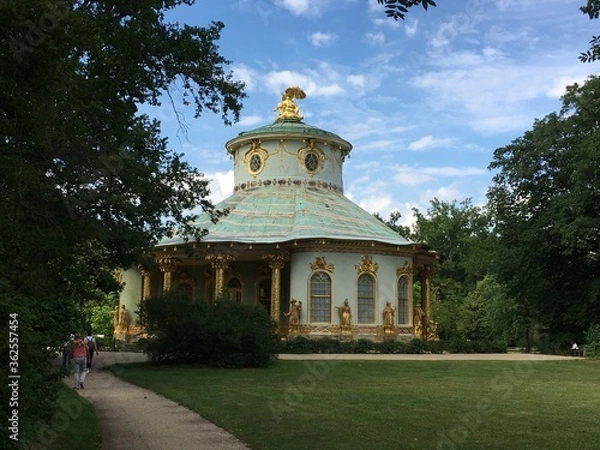 Obraz Chinesisches Teehaus