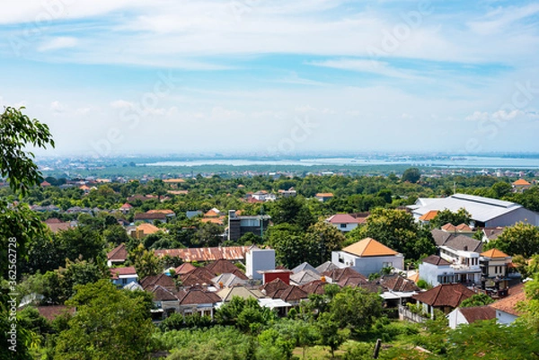 Obraz バリ島の街並み