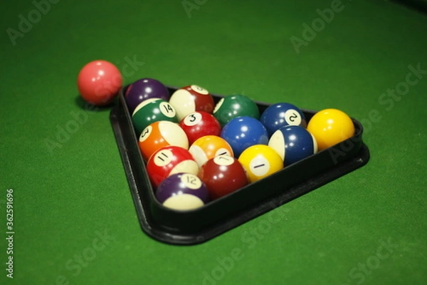 Obraz Biliard balls