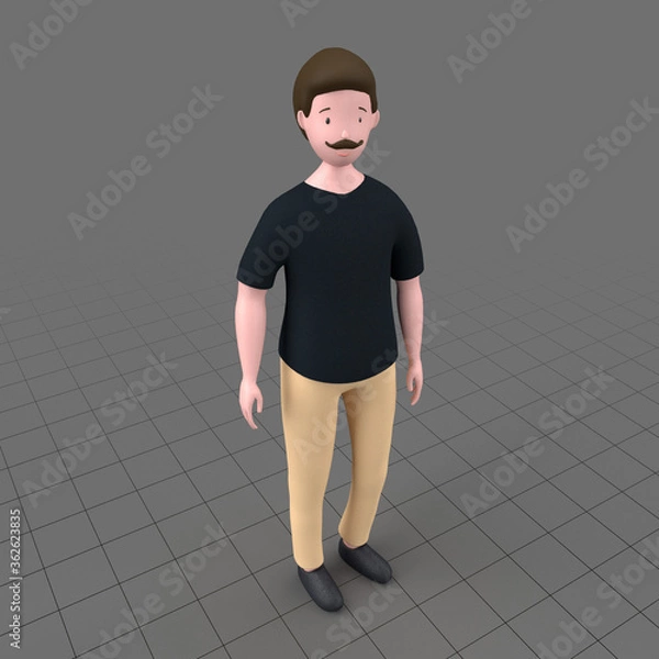 Obraz Męski charakter 6