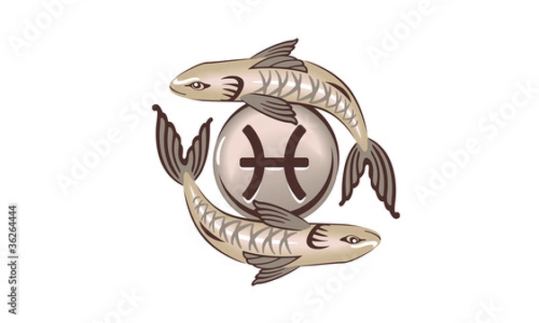 Obraz Pisces zodiac sign