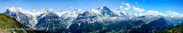 Fototapeta Masyw regionu Jungfrau