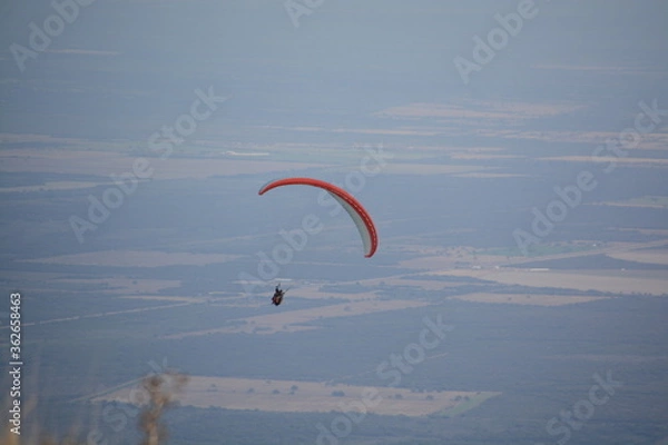 Obraz paraglider in the sky