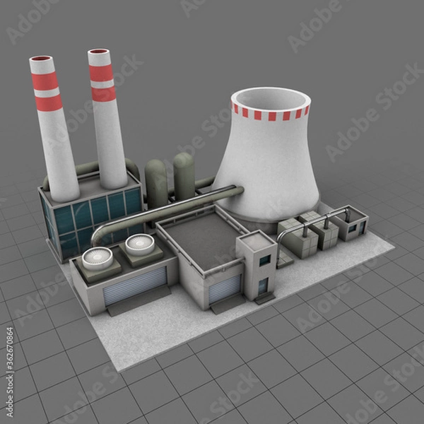 Obraz Power plant
