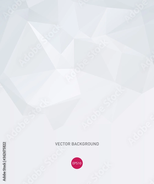 Fototapeta abstract geometric low poly background