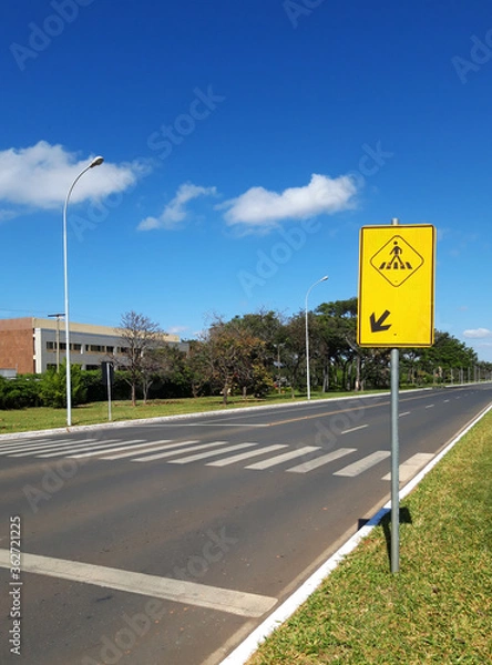 Obraz Faixa de pedestre