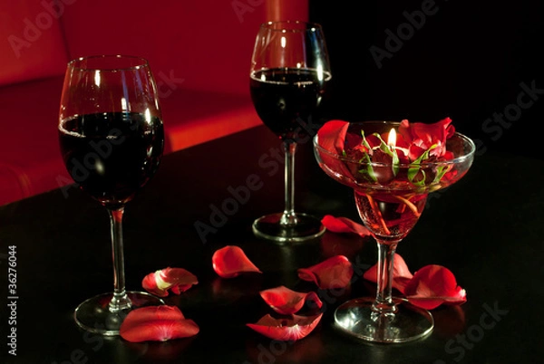 Fototapeta Romantic diner