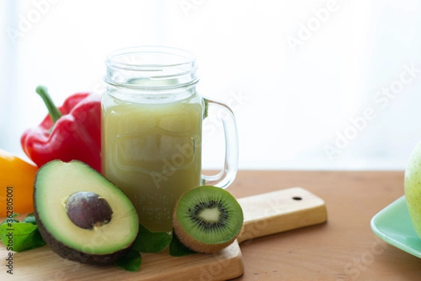 Obraz グリーンスムージー