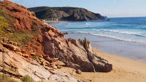 Obraz Portugal Algarve Praia do Amado