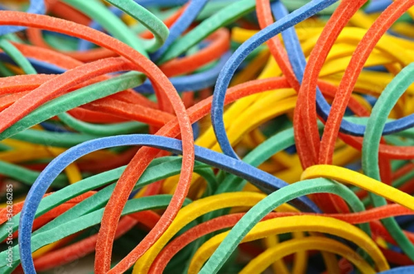 Fototapeta Elastici / Rubber band