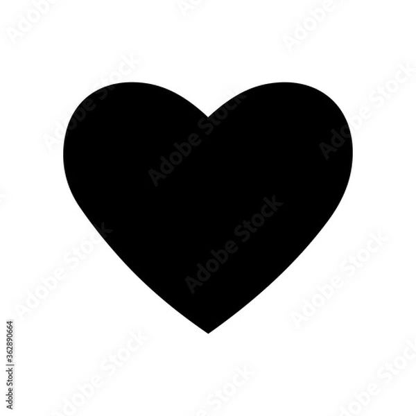 Obraz Heart Icon Vector