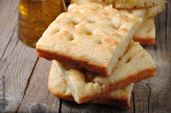 Obraz focaccia ligure