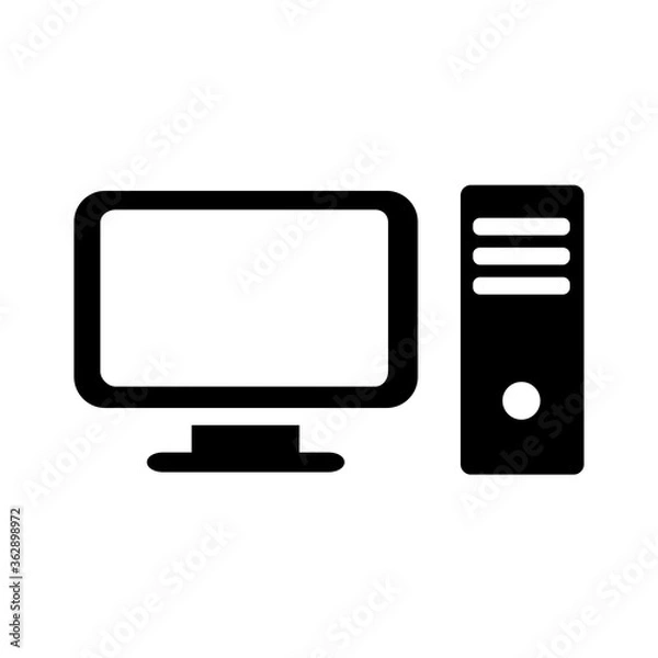 Obraz Laptop Icon Vector