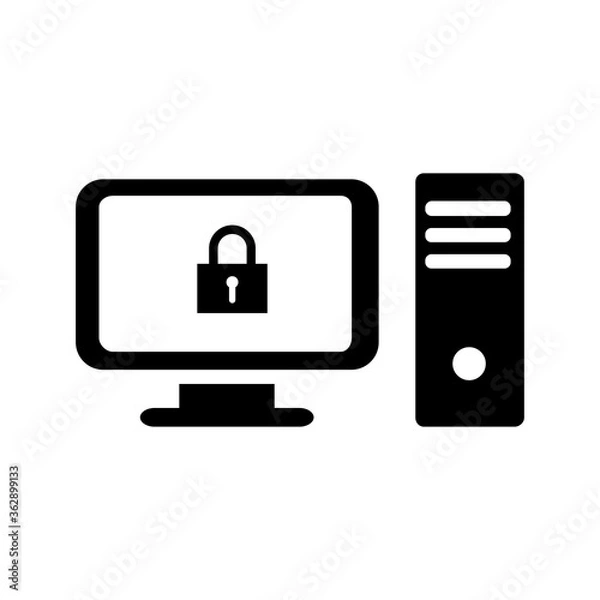 Obraz Laptop Icon Vector