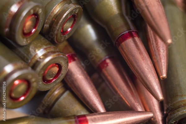 Obraz Military armor piercing ammunition