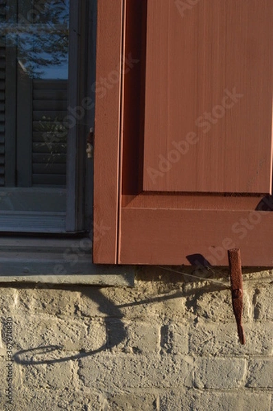 Obraz old wooden window