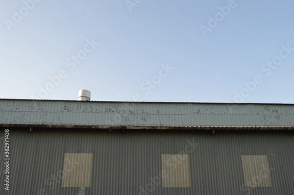 Obraz old house roof