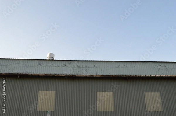 Obraz old house roof