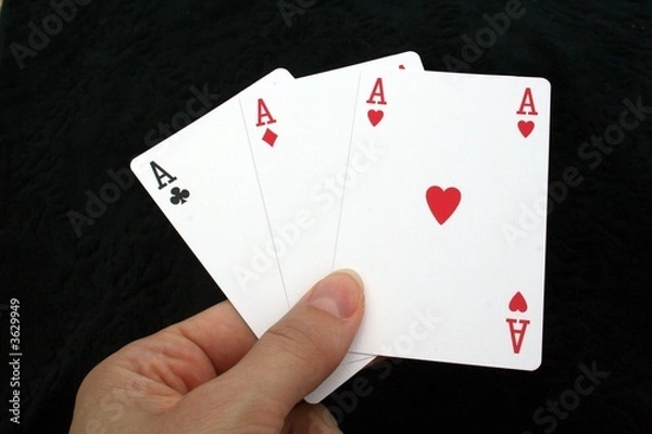 Obraz 3 aces in the arm