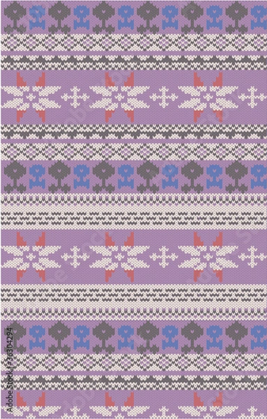 Obraz ジャガードラベンダー