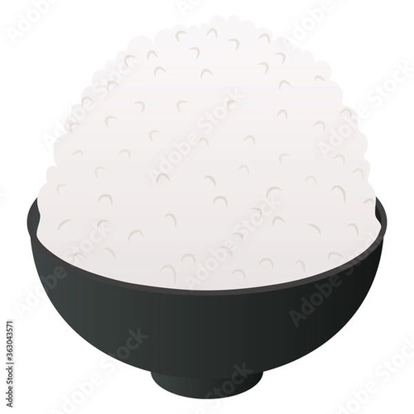 Fototapeta 大盛りのご飯