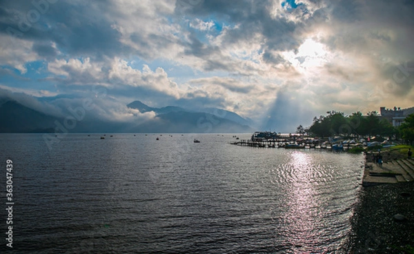 Obraz sunset over the sea